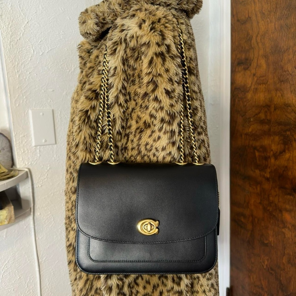 Coach Madison bag with chain strap